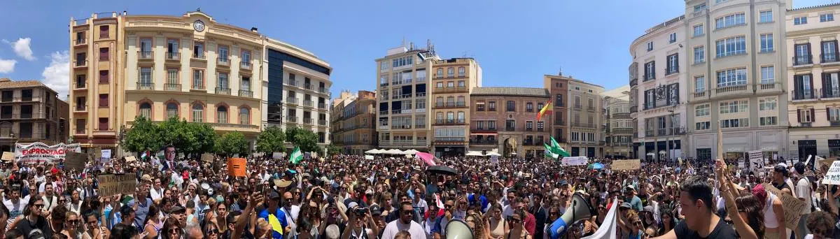 Manifestacion Malaga Turistificación
