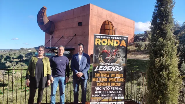 Ronda acoge el espectáculo de motocross ‘freestyle’ con campeones nacionales e internacionales