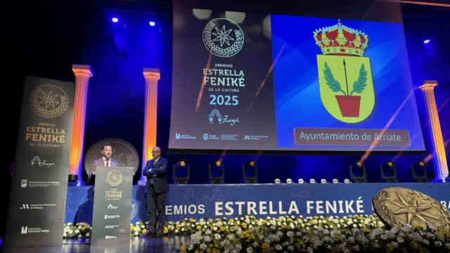 Arriate, referente cultural en la provincia: el Ayuntamiento recibe el premio Estrella Feniké de la Cultura 2025