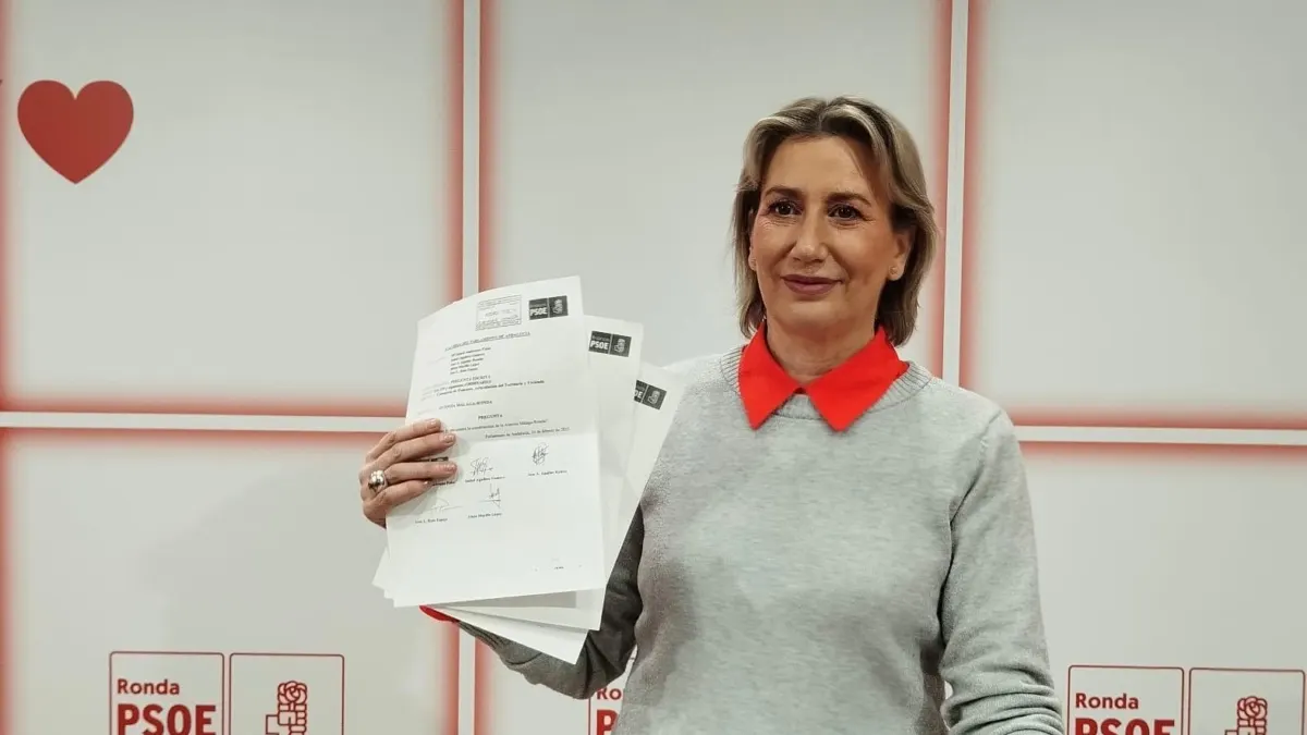 Isabel Aguilera cuestiona al Gobierno andaluz por inacción en la autovía Ronda-Málaga, el centro sociosanitario y las VPO