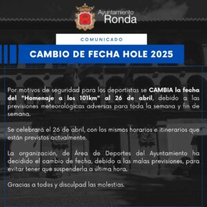 Motivos de seguridad obligan al cambio de fecha del "Homenaje a los 101km" 1 Motivos de seguridad obligan al cambio de fecha del "Homenaje a los 101km"