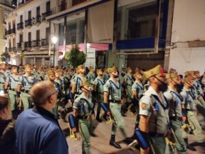 Jueves Santo en Ronda, fervor, silencio y sones legionarios 1 Jueves Santo en Ronda, fervor, silencio y sones legionarios