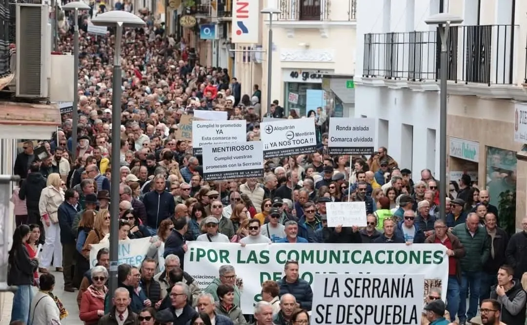 manifestacion Ronda