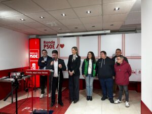 El PSOE de Ronda celebra el Día del Trabajador reconociendo a colectivos y personas ejemplares