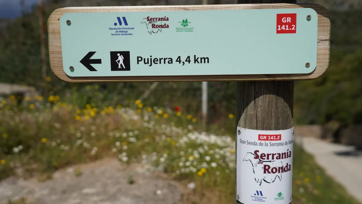 El Molino de Capilla de Pujerra y la leyenda del rey visigodo Wamba en el sendero GR 141.2
