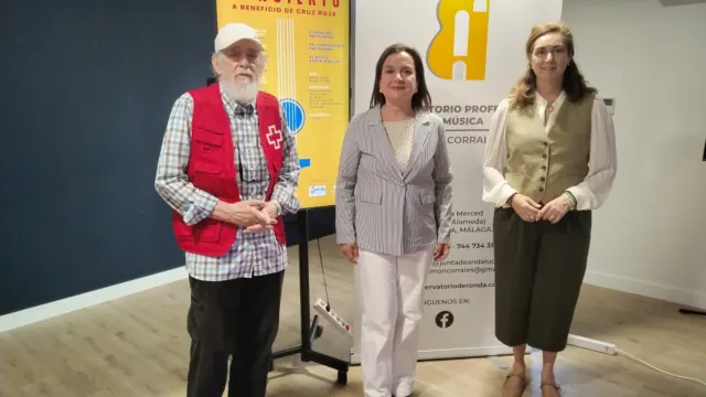 El Conservatorio de Música de Ronda presenta su concierto fin de curso cuyos beneficios serán para la asamblea local de Cruz Roja
