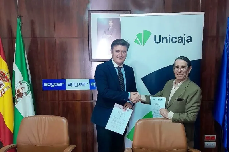 Unicaja y Apymer renuevan su alianza para seguir impulsando el tejido empresarial en Ronda y Campillos