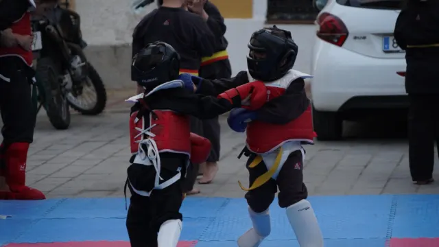 Faraján clausuró las clases municipales de kenpo y música