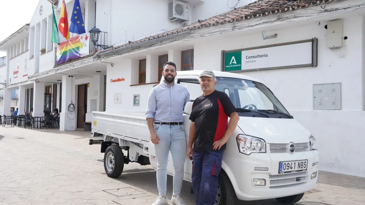 El Ayuntamiento de Jubrique adquiere un nuevo vehículo para Servicios Operativos