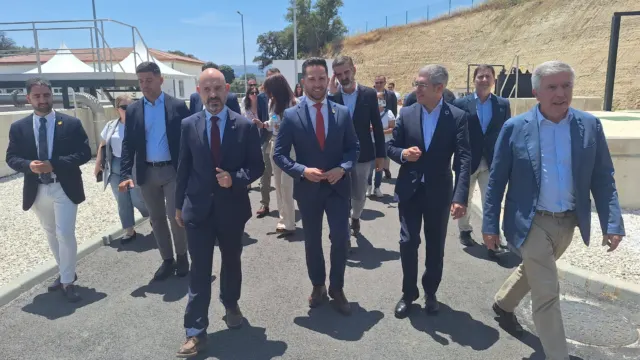 El secretario de Estado de Medio Ambiente, inaugura la depuradora y los colectores de Arriate con una inversión de 6 millones de euros