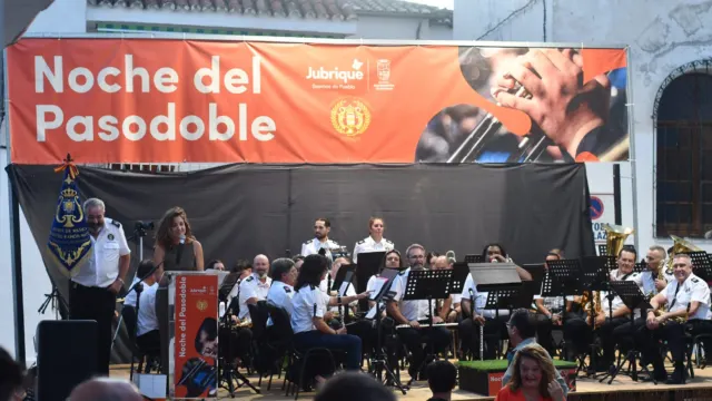 Éxito de organización en la X edición de la Noche del Pasadoble de Jubrique