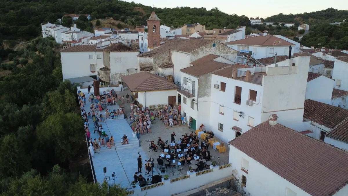 Faraján acogió un concierto de la Joven Orquesta de Málaga