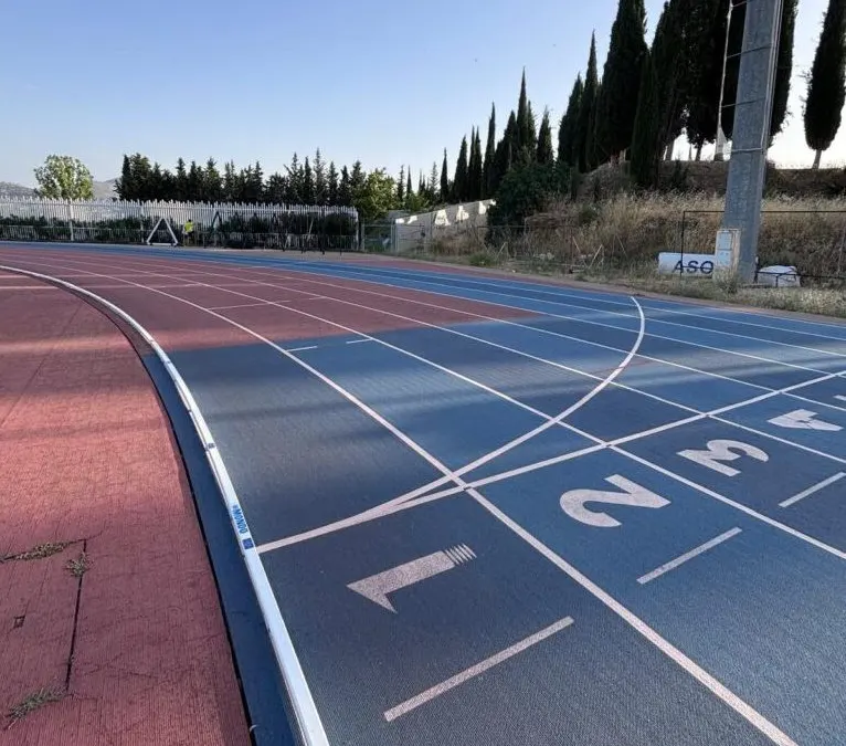 Críticas a la falta de planificación en las obras de la pista de atletismo de Ronda