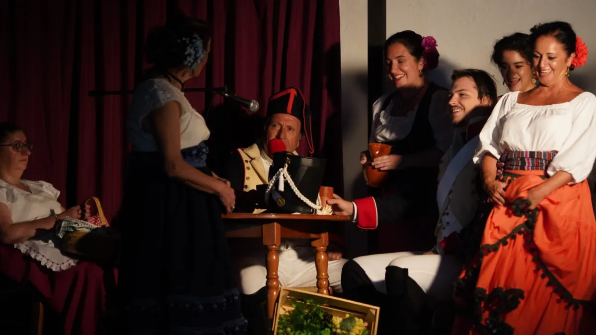 Alpandeire acogió la representación teatral de la heroína rondeña ‘María la Tinajera’