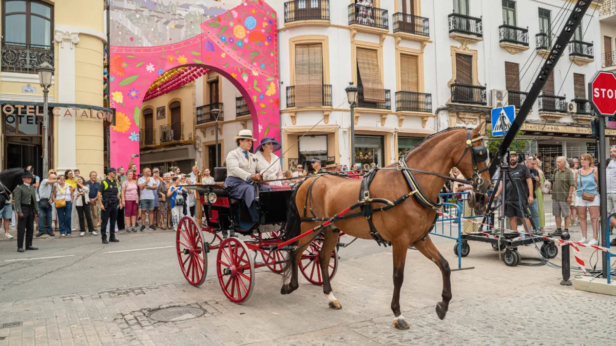 Los Enganches dan brillo al cierre de la Feria de Ronda