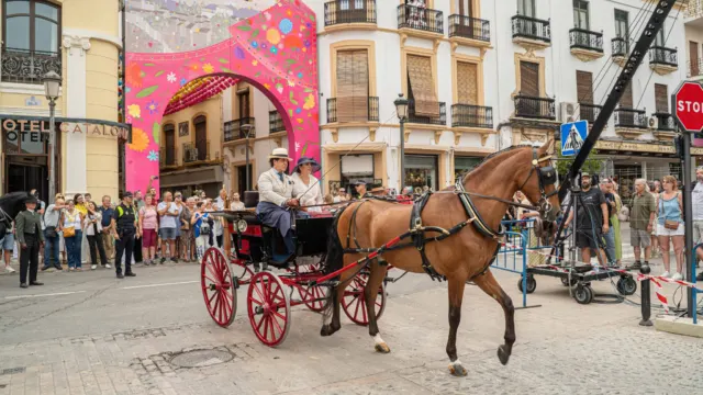 Los Enganches dan brillo al cierre de la Feria de Ronda