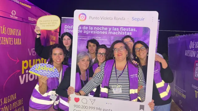 El Punto Violeta en la Feria de Pedro Romero para garantizar un espacio seguro a las mujeres