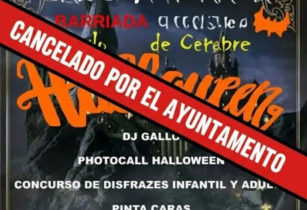 «Adivina, adivinanza. ¿Cuál es el único barrio de Ronda al que se le ha denegado la posibilidad de montar su propia fiesta de Halloween?»