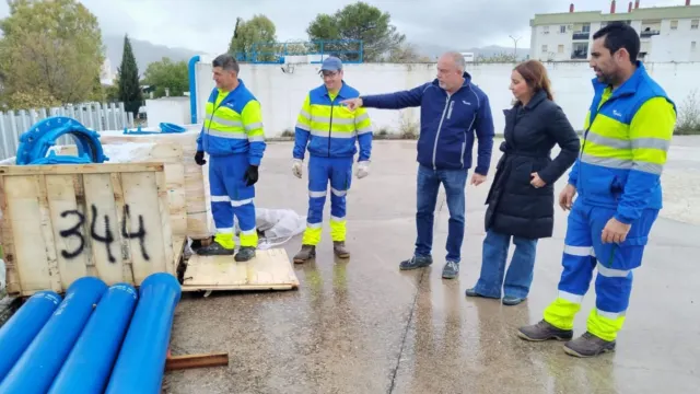Ronda ejecuta obras en la red de abastecimiento de agua para garantizar el suministro