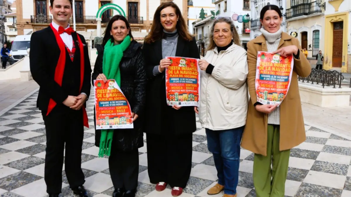 Regresa a Ronda la fiesta infantil de Navidad en la plaza del Socorro