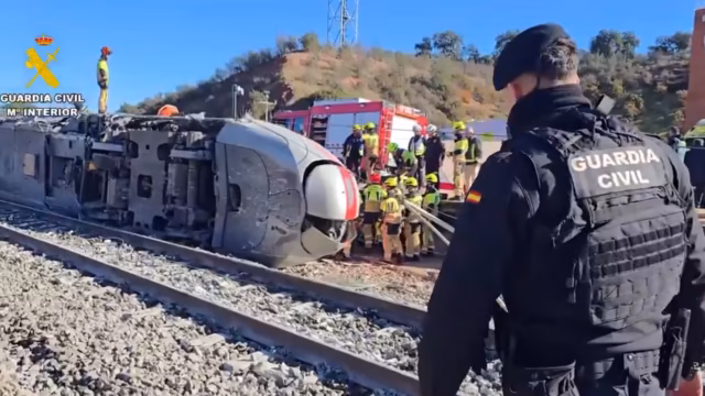 Una legionaria y sanitaria de Ronda, en la UCI tras el grave accidente ferroviario