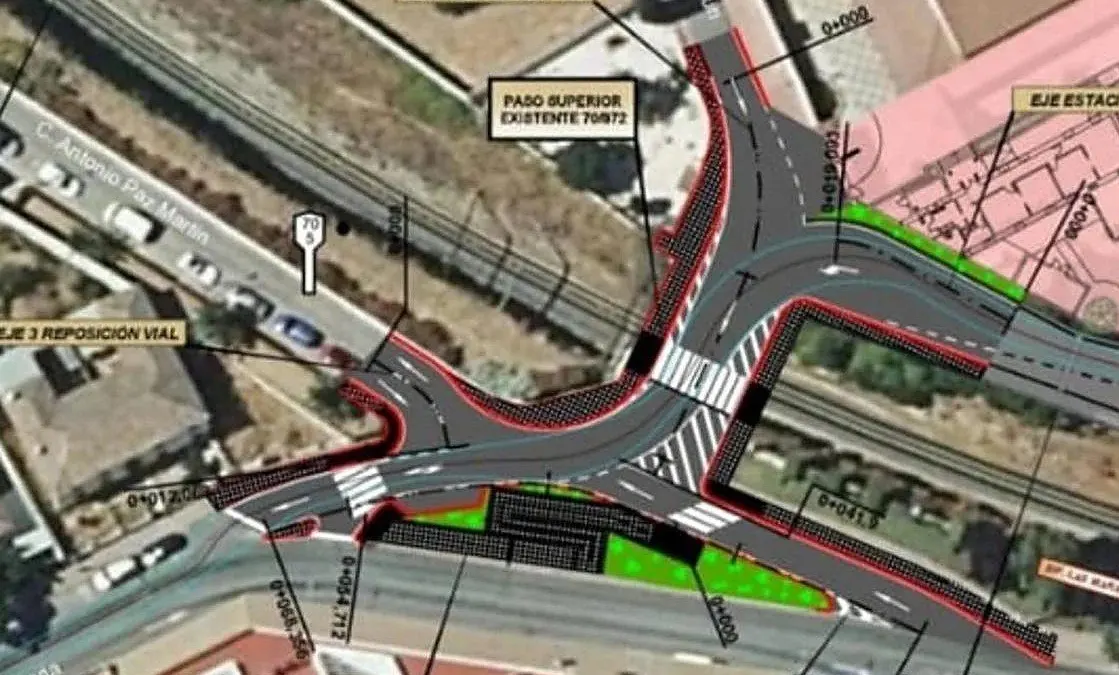 El Gobierno central impulsa la movilidad en Ronda con las obras del puente de los institutos, que obligan a cambios de tráfico