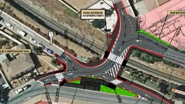 El Gobierno central impulsa la movilidad en Ronda con las obras del puente de los institutos, que obligan a cambios de tráfico