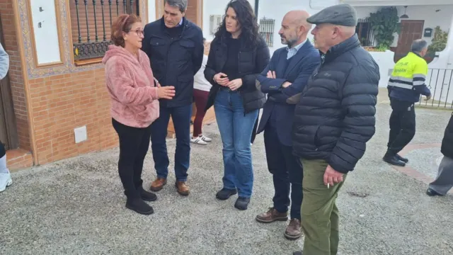 El Delegado del Gobierno en Andalucía y el Subdelegado del Gobierno en Málaga visitan Benaoján para evaluar los daños por las borrascas y supervisar…