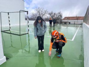 Cartajima comienza la reparación de los graves daños provocados por el temporal