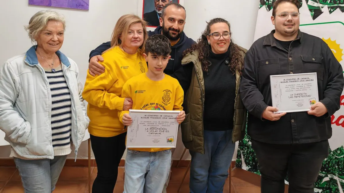 Con Ronda entrega los premios de su Concurso de Carnaval “Alcalde Francisco Cruz Sánchez”