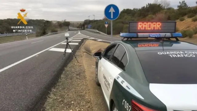 La DGT desarrolla esta semana una campaña especial de control de la velocidad en las carreteras malagueñas y andaluzas
