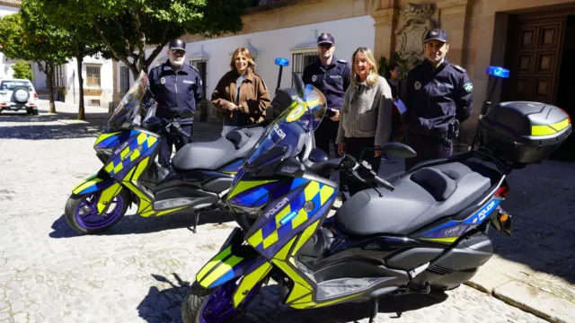 Dos nuevas motocicletas para la Policía Local de Ronda