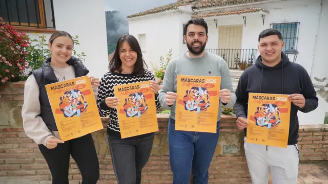 Jubrique se prepara para su singular Fiesta de Máscaras con actividades para todas las edades del 8 al 9 de mayo
