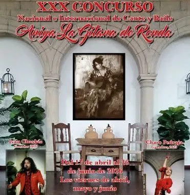 Ronda: El Concurso Nacional de Cante y Baile Aniya la Gitana celebra este viernes su sexta eliminatoria