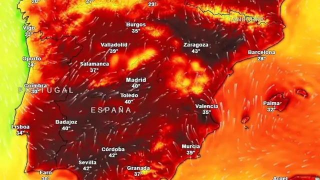 Protección Civil y Emergencias mantiene la alerta por la ola de calor hasta el jueves y alerta del riesgo de incendios forestales