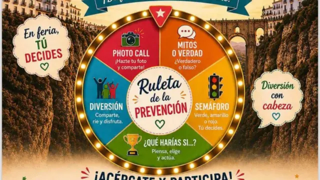 El Fuerte albergará el próximo lunes una jornada de concienciación sobre el consumo de alcohol y drogas ante la Feria de Ronda