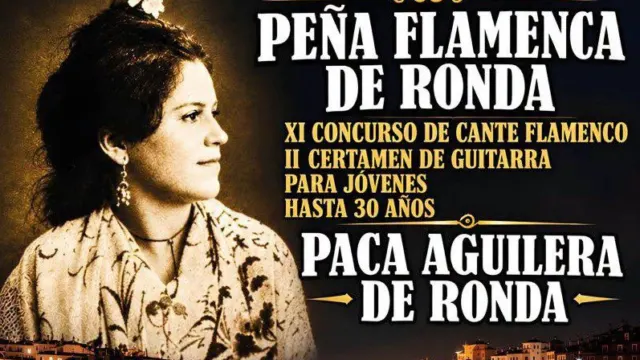 La Peña Flamenca de Ronda impulsa una nueva edición del Concurso ‘Paca Aguilera’ para jóvenes talentos