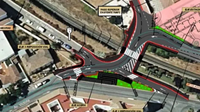 El Gobierno de España eliminará el último paso a nivel de Ronda con una conexión subterránea junto al supermercado Día